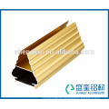 Chinese manufacturer of aluminium profiles with anodize champagne for triangle aluminum profile